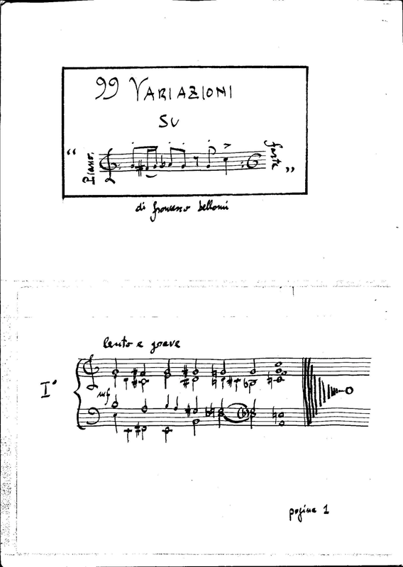 99 Variations on 'Shave and a Haircut Two Bits' (Bellomi, Francesco