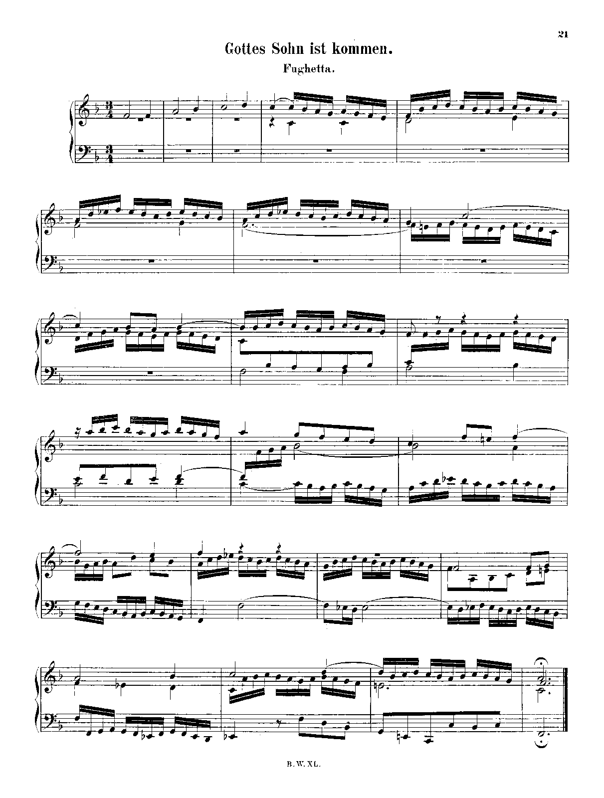 Gottes Sohn ist kommen