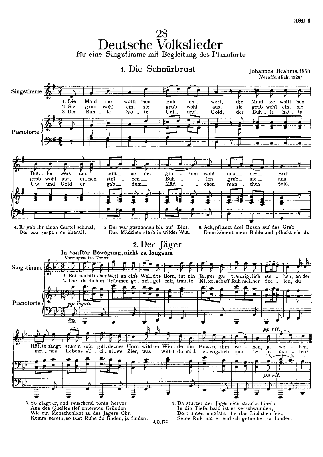 28 Deutsche Volkslieder, WoO 32