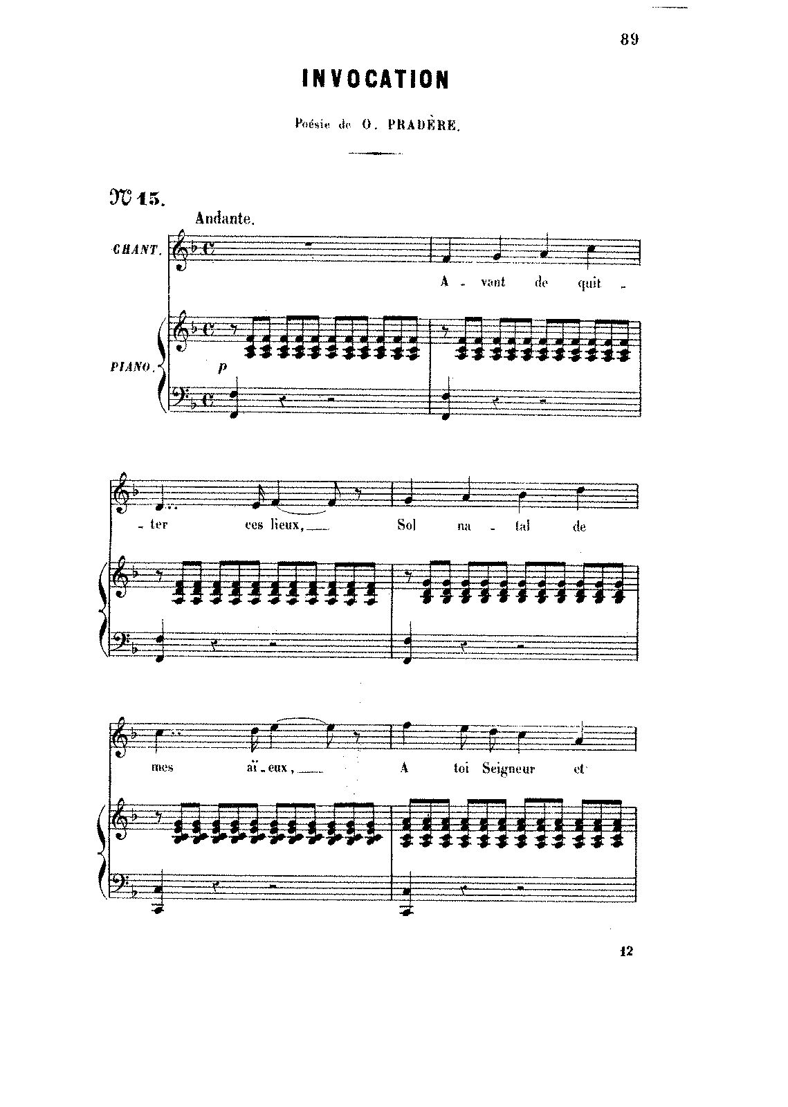 Invocation Cg 4f Gounod Charles Imslp Free Sheet Music Pdf Download