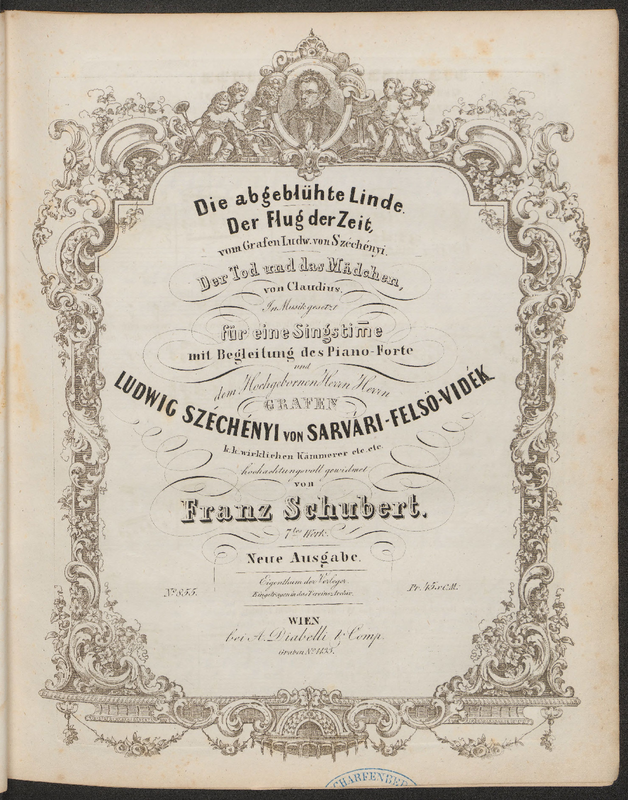 Die abgeblühte Linde, D.514