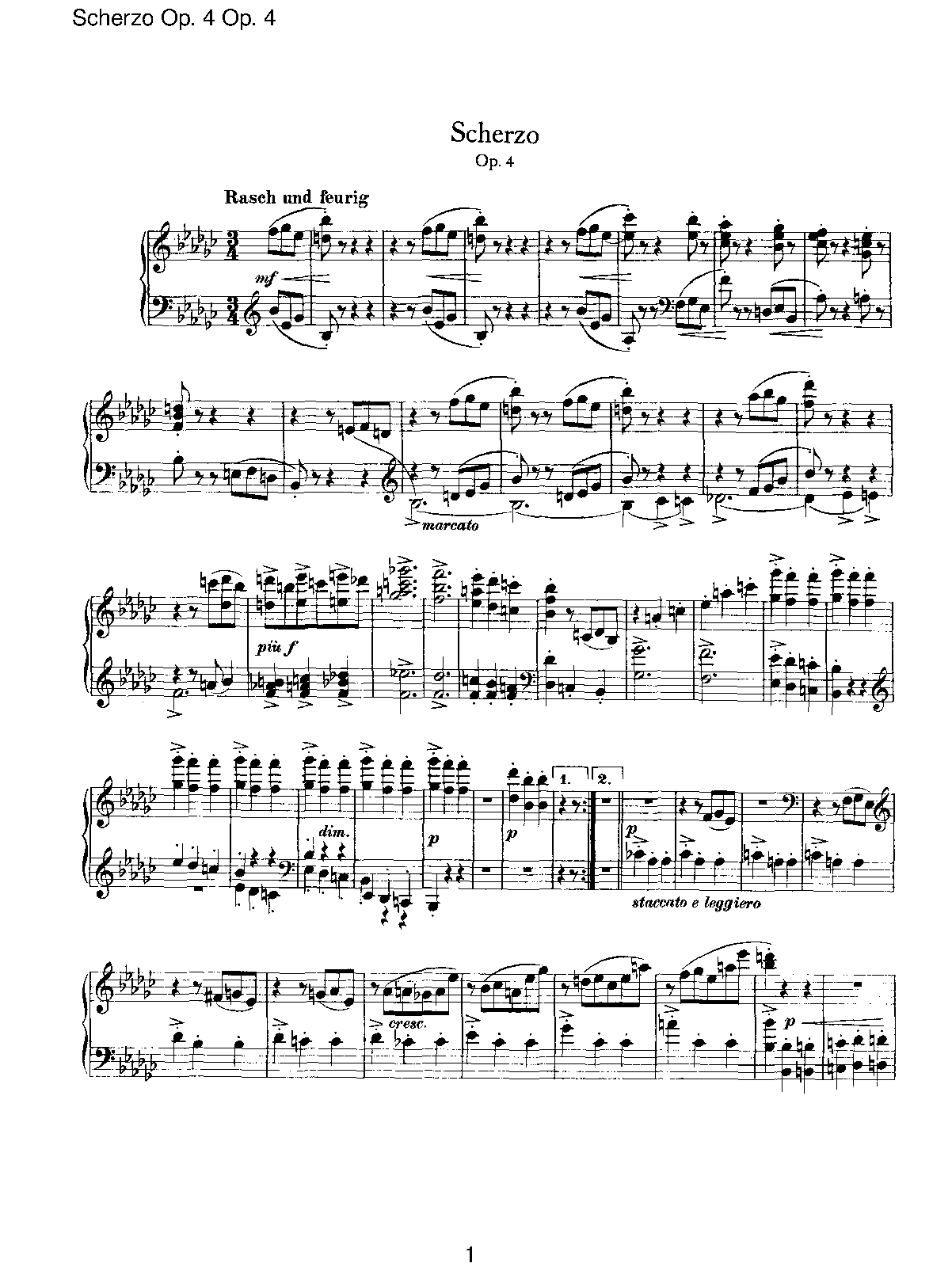 File:Brahms - Scherzo, Op.4.pdf