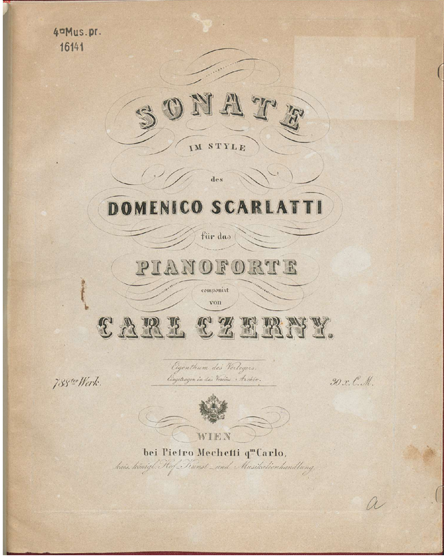 Sonata in the Style of Domenico Scarlatti