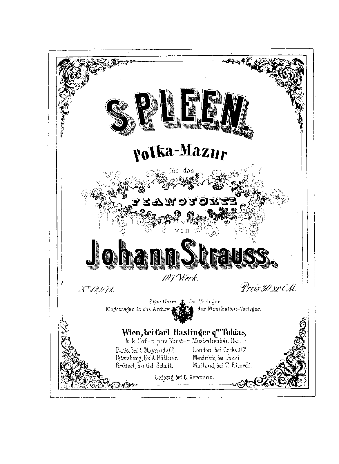 Spleen Polka-Mazur