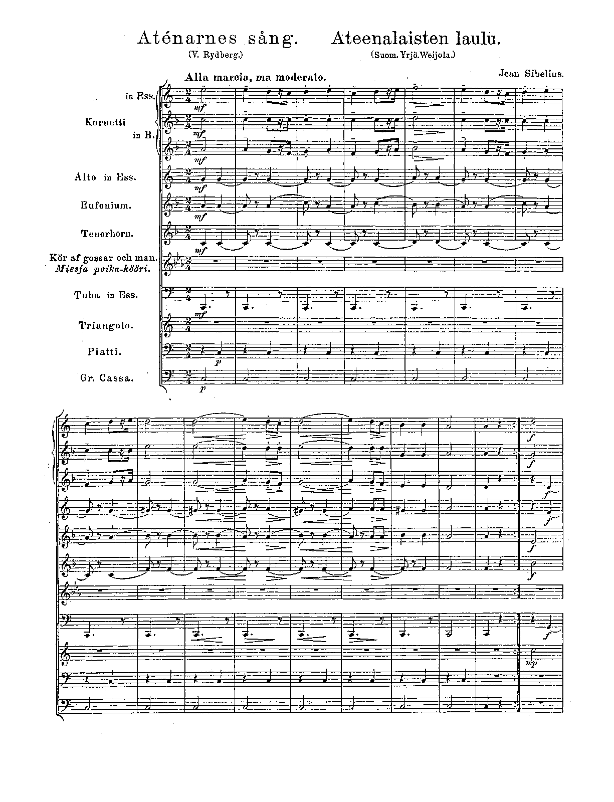 3 Songs for Chorus, Op.31 (Sibelius, Jean) IMSLP