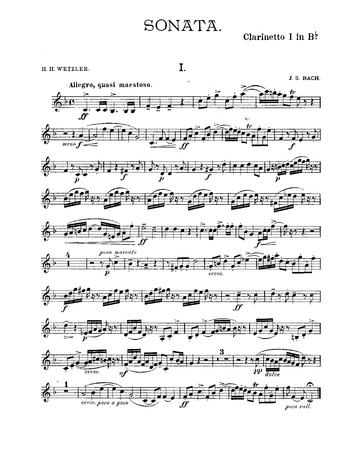 File:PMLP152880-Bach-Wetzler Organ Sonata No.1 in E-flat major, BWV 525 (arr. orch.) - Clarinet 1-2 (Bb).pdf
