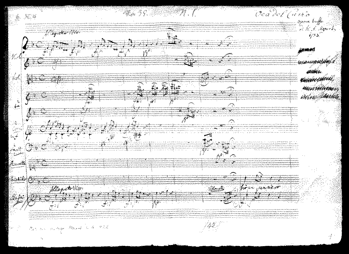 L'oca del Cairo, K.422 (Mozart, Wolfgang Amadeus) - IMSLP: Free Sheet ...