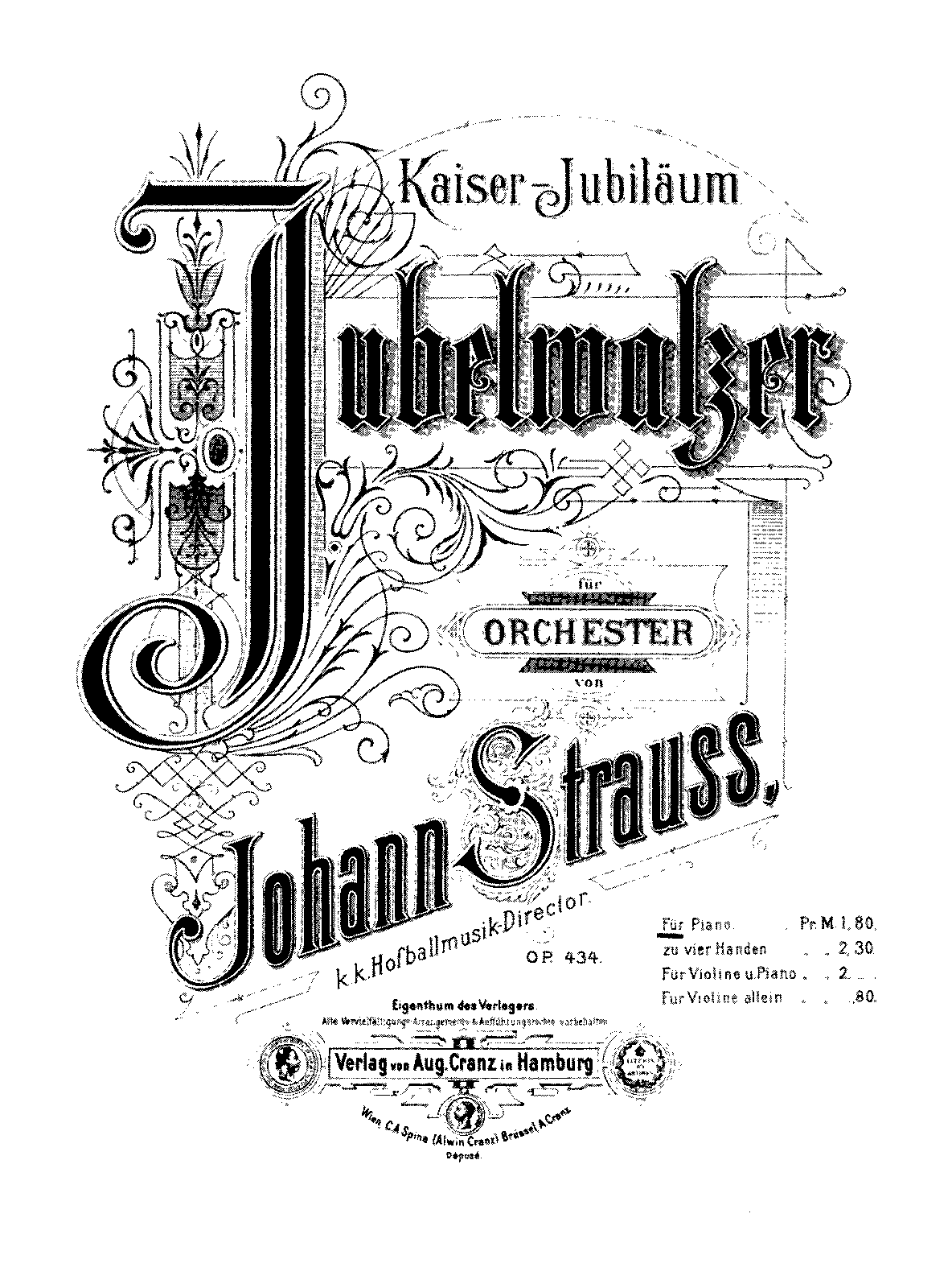 Kaiser-Jubiläum, Op.434