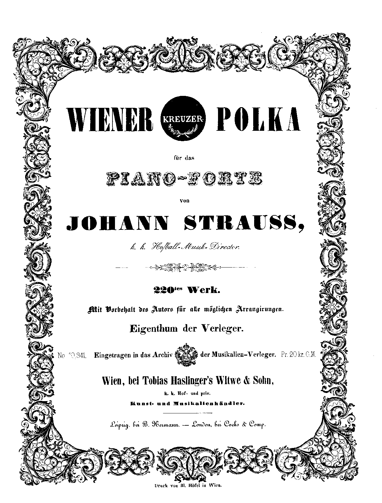Wiener Kreuzer-Polka