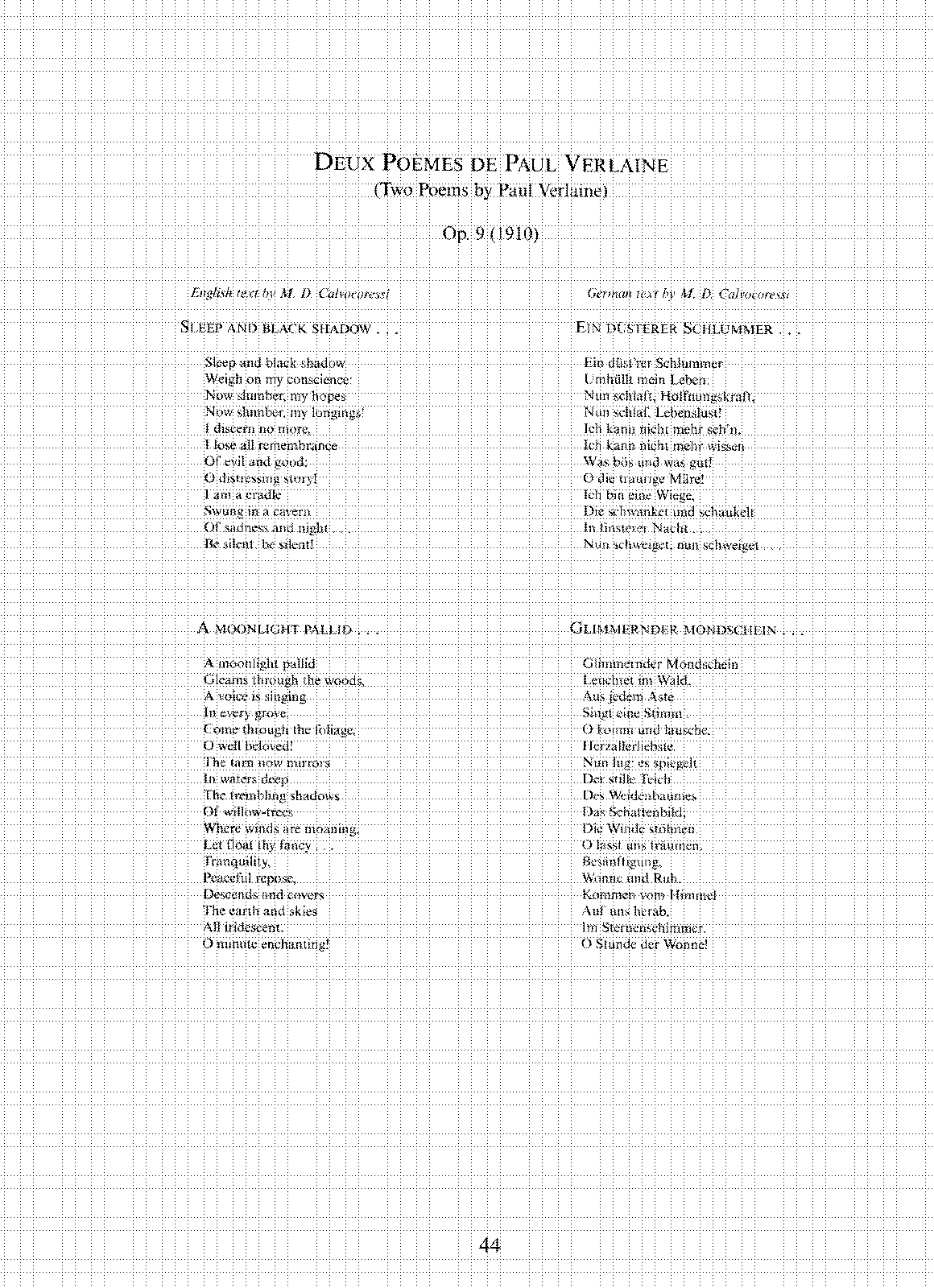 2 Poems by Paul Verlaine, K011 (Stravinsky, Igor) - IMSLP
