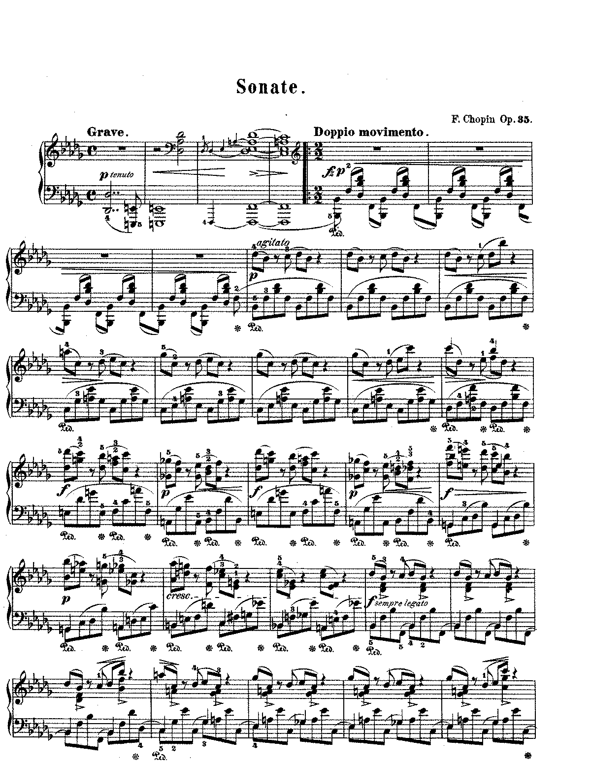 chopin sonata 3