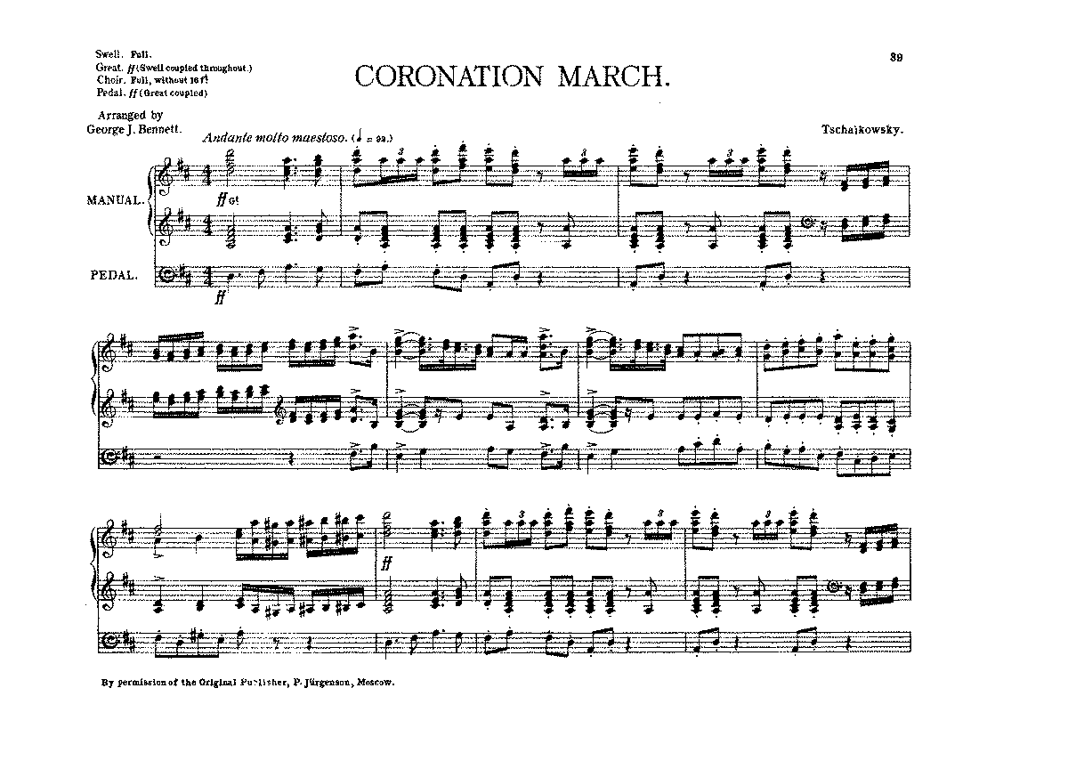 Марши чайковского слушать. Коронационный марш Чайковского. Марш Чайковского Ноты. Ноты торжественного марша. Марш Чайковского фортепиано.