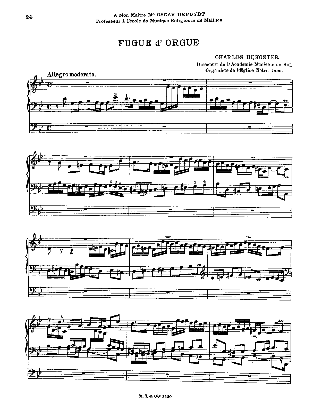Fugue (De Koster, Charles) IMSLP