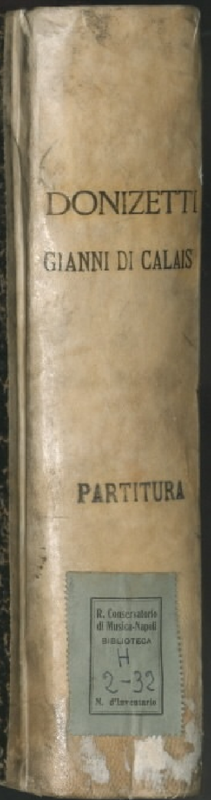 Gianni di Calais (Donizetti, Gaetano) IMSLP