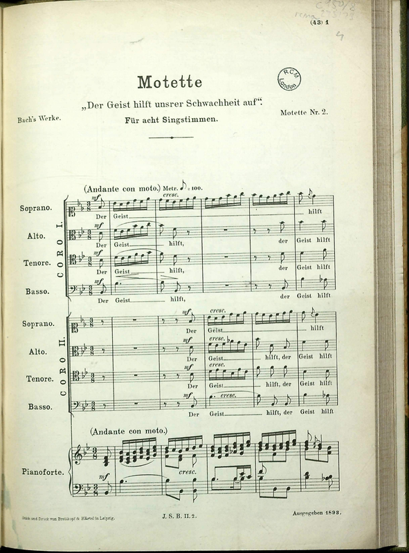 Der Geist hilft unsrer Schwachheit auf