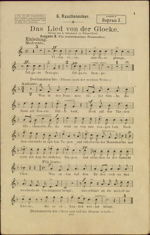 Das Lied von der Glocke (Rauchenecker,