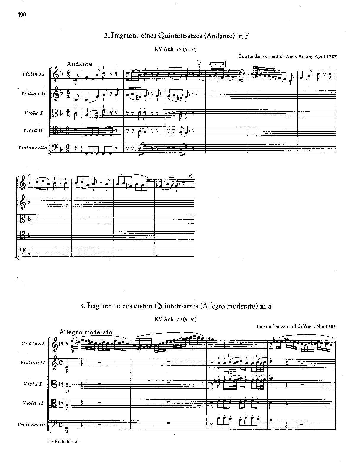 String Quintet