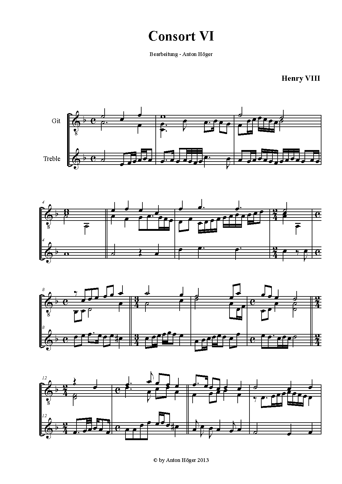 Consort VI (Henry VIII) IMSLP