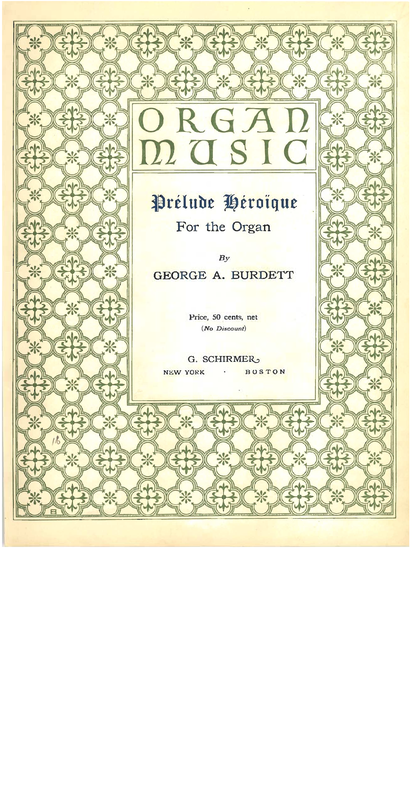 Prélude héroïque, Op.19 (Burdett, Albert) IMSLP Free Sheet