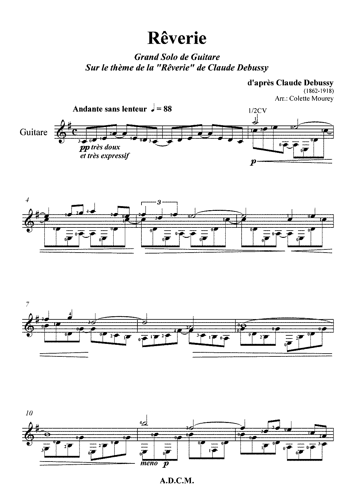 what is the style in music composition of claude debussy