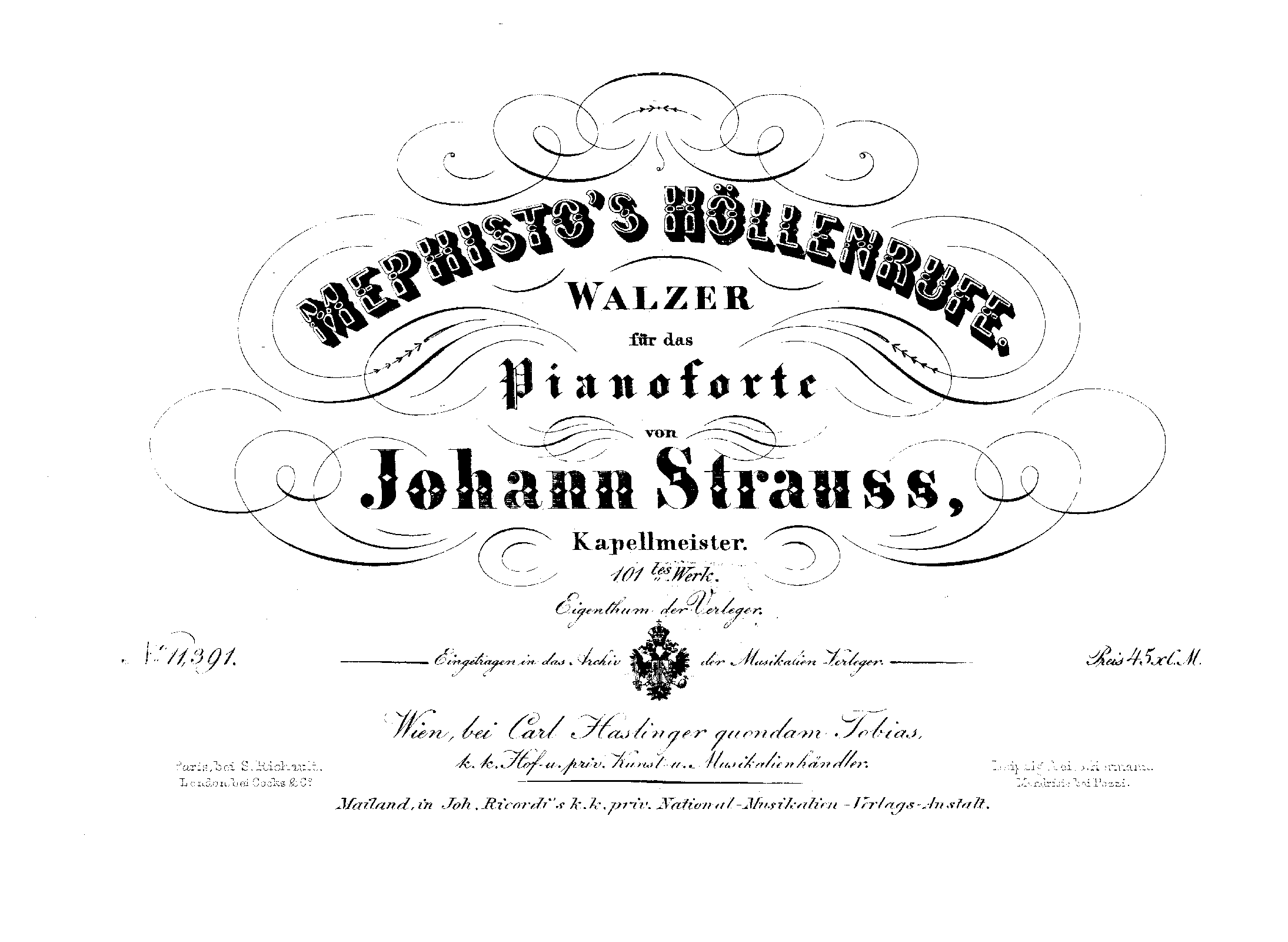 Mephistos Höllenrufe Walzer