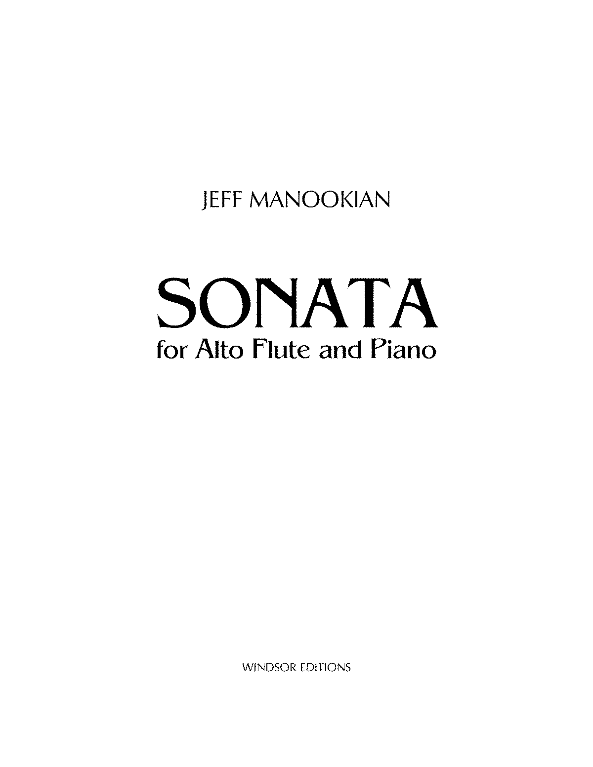 Alto Flute Sonata (Manookian, Jeff) - IMSLP