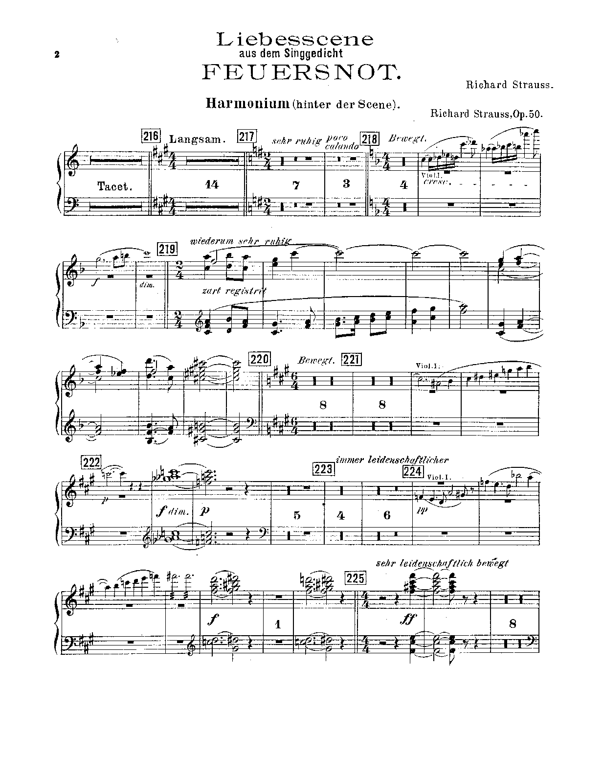 File:PMLP52415-Strauss Feuersnot Love Scene, Op.50 - Harmonium (Offstage).pdf