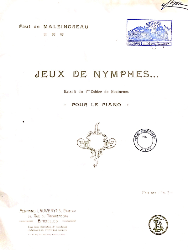 Nocturnes, Op.8 (Maleingreau, Paul de) IMSLP