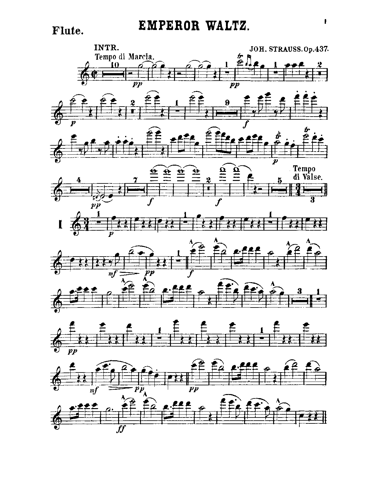 File:PMLP39963-Strauss Jr. Kaiser-Walzer, Op.437 (arr. Orch. Seredy) - Flute.pdf