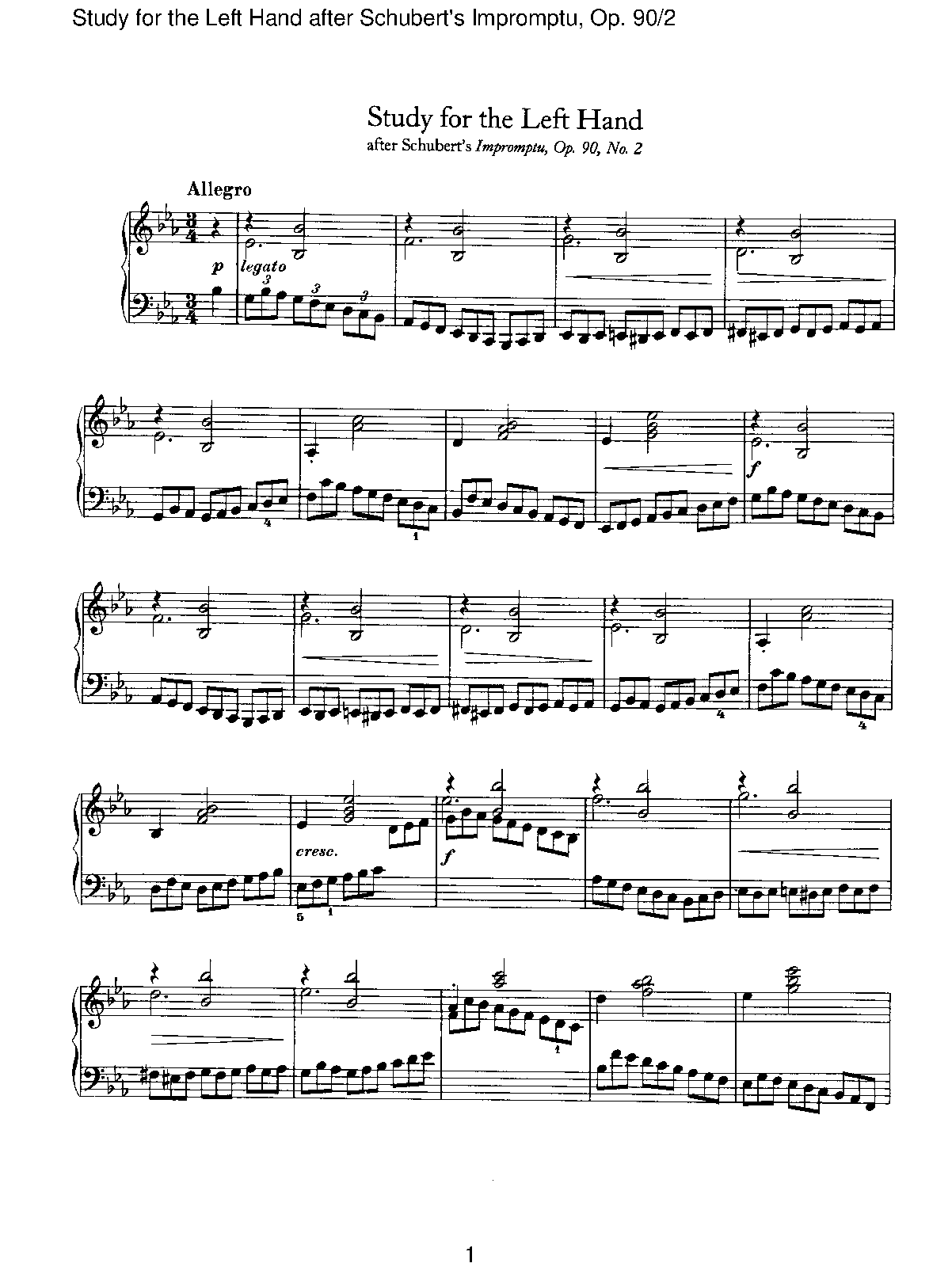 File:Brahms - Study for the Left Hand after Schubert's Impromptu, Op.90 No.2.pdf