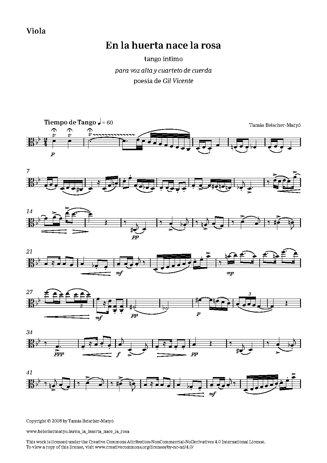 File:PMLP625329-En la huerta nace la rosa - string quartet - Viola.pdf
