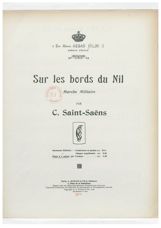 Sur les bords du Nil