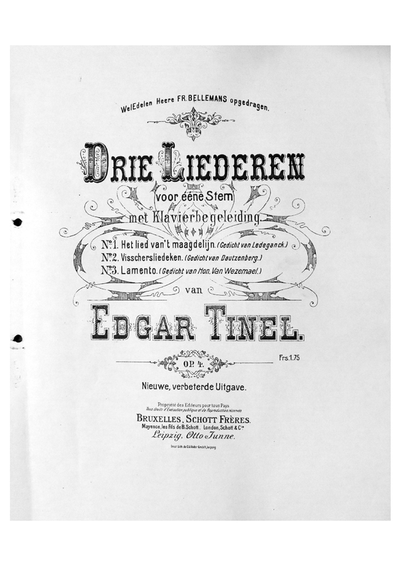 Drie Liederen met klavierbegeleiding