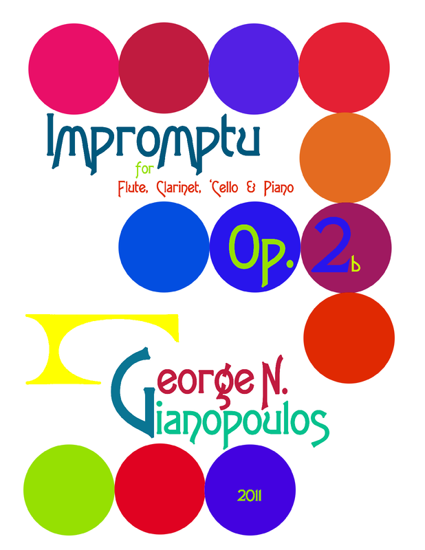 Impromptu for Flute, Cello and Piano, Op.2b (Gianopoulos
