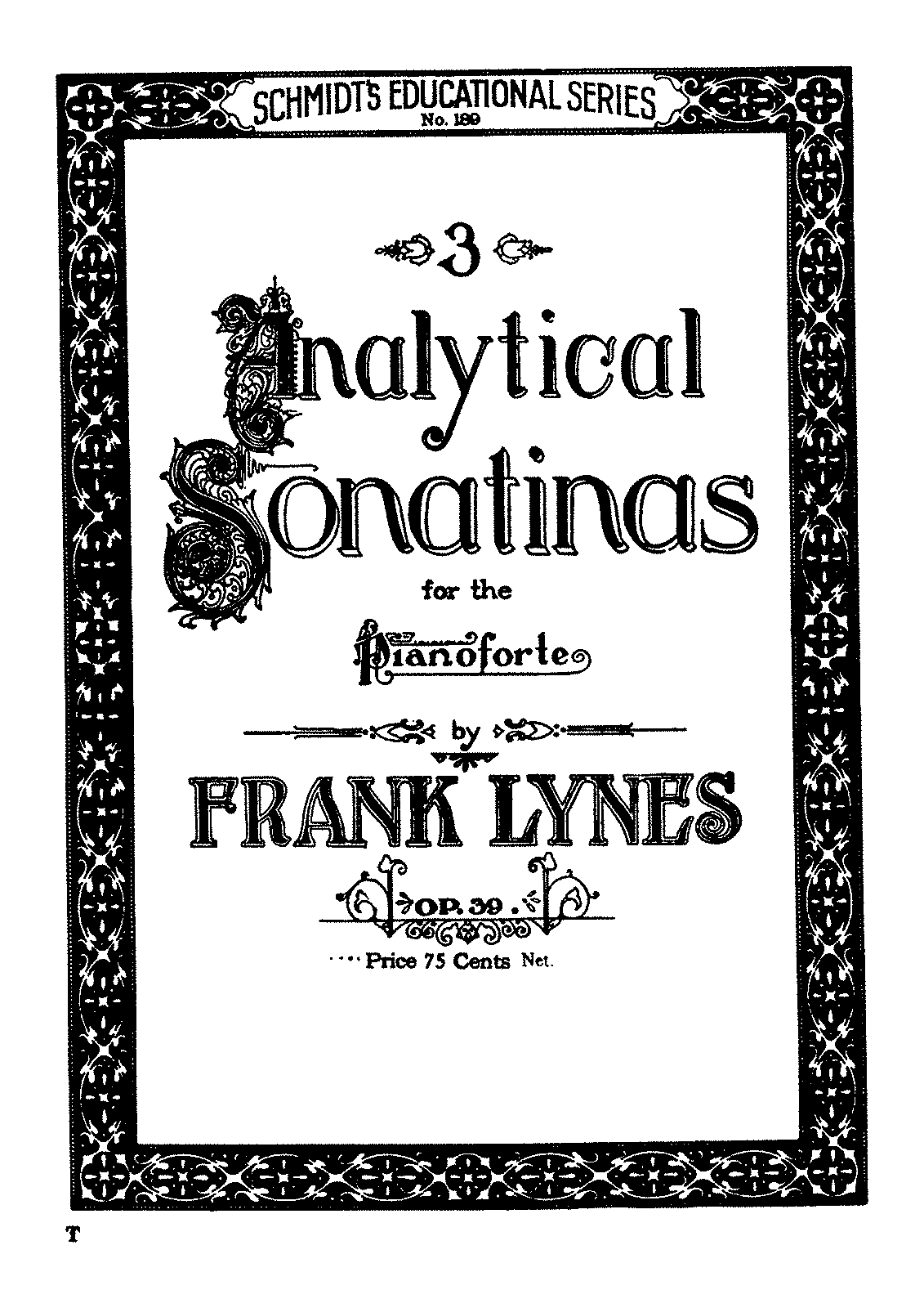 Analytical Sonatinas, Op.39 (Lynes, Frank) - IMSLP: Free Sheet Music PDF Download