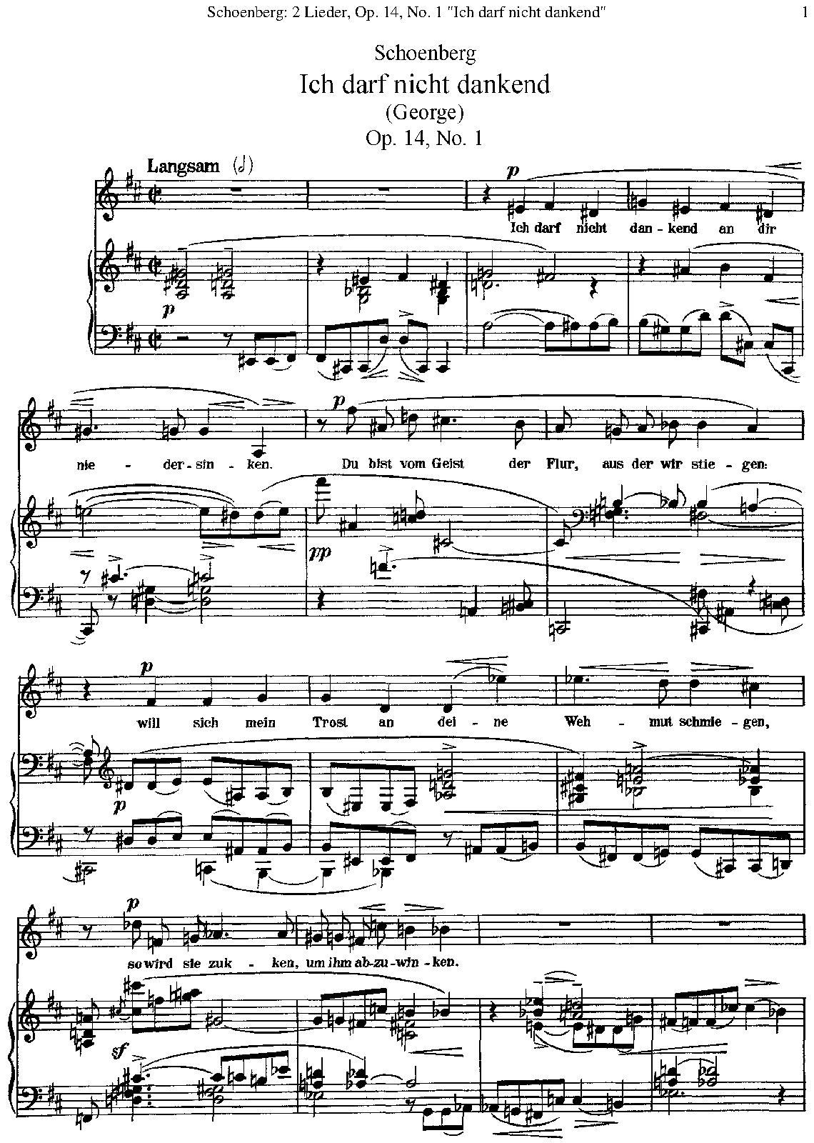 File:PMLP12589-Schoenberg--2 Lieder Op 14 - 1 Ich darf nicht dankend .pdf