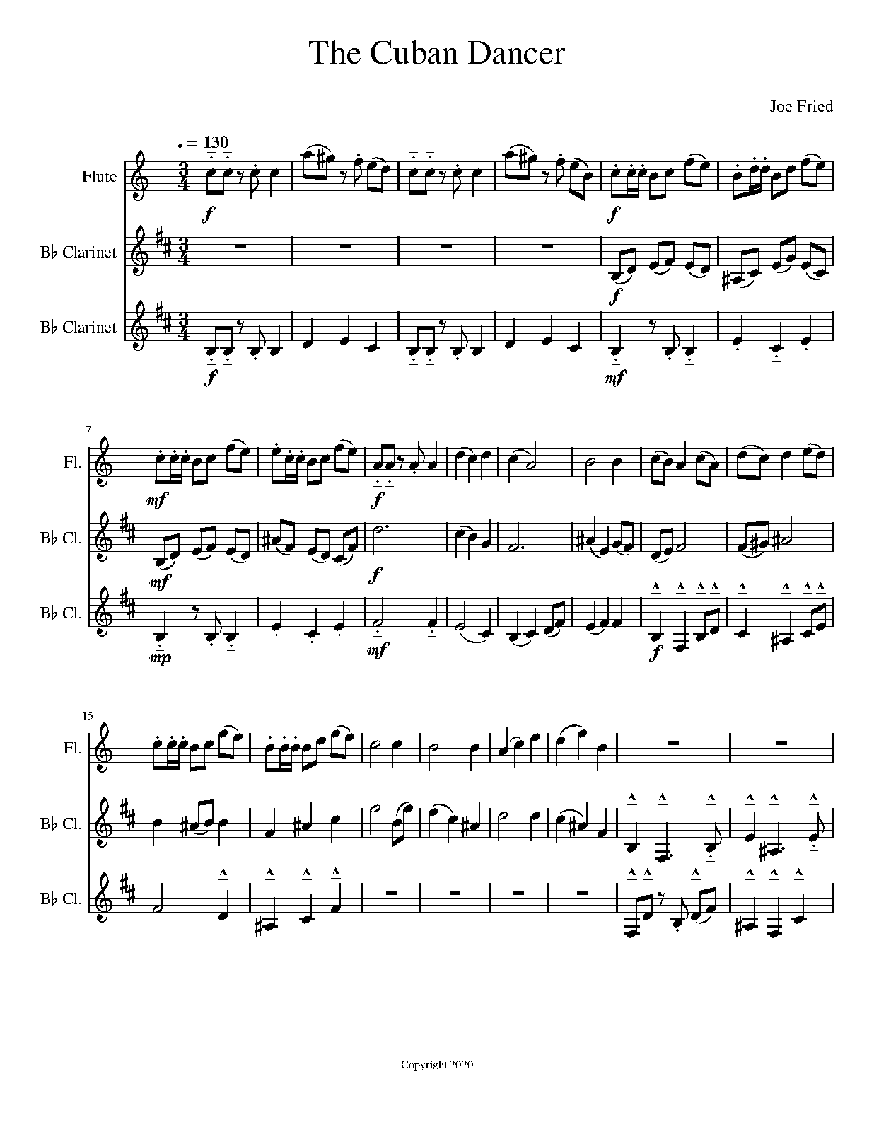 The Cuban Dancer Trio (Fried, Joseph