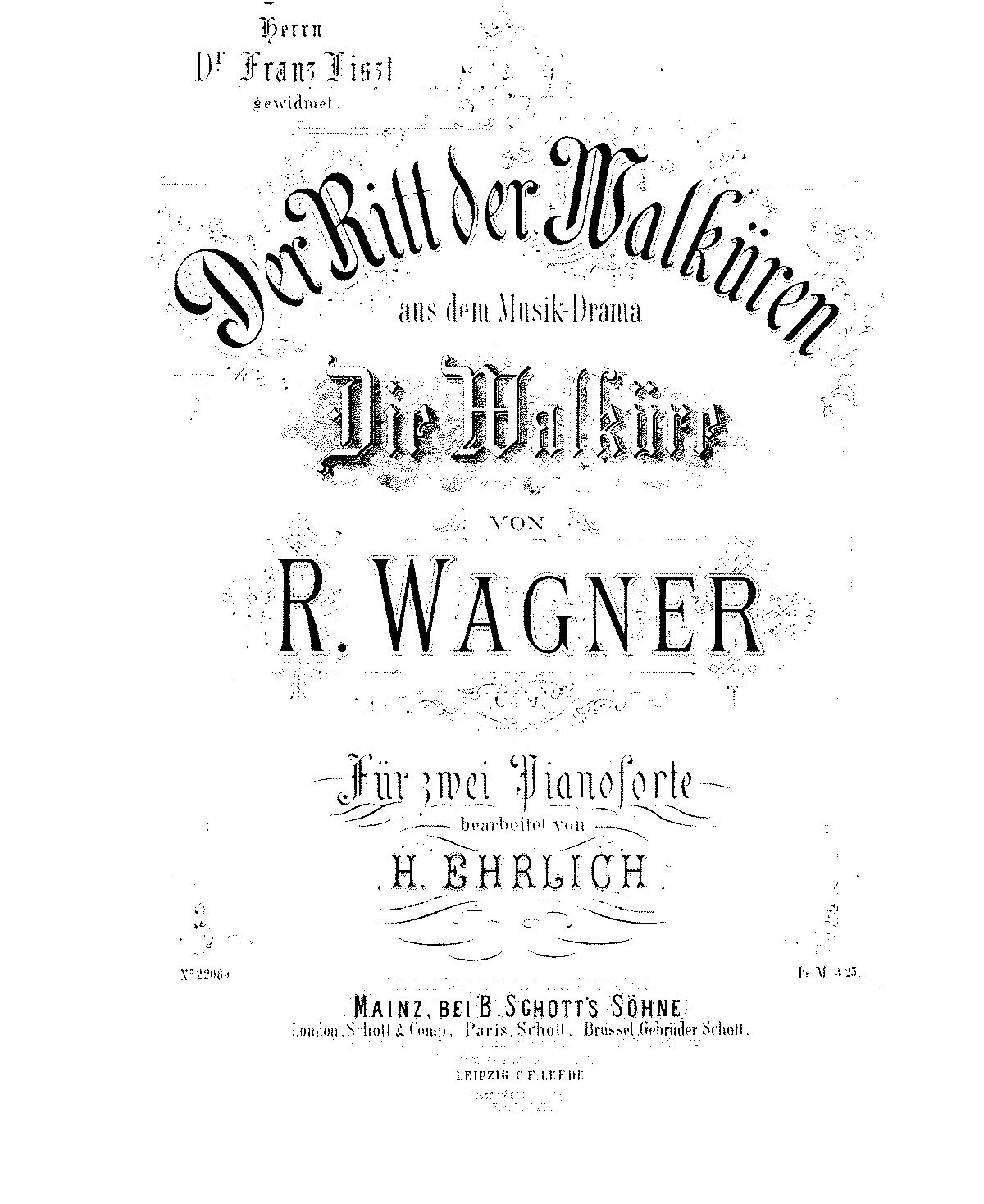 Die Walküre, WWV 86B (Wagner, Richard) - IMSLP: Free Sheet Music PDF ...