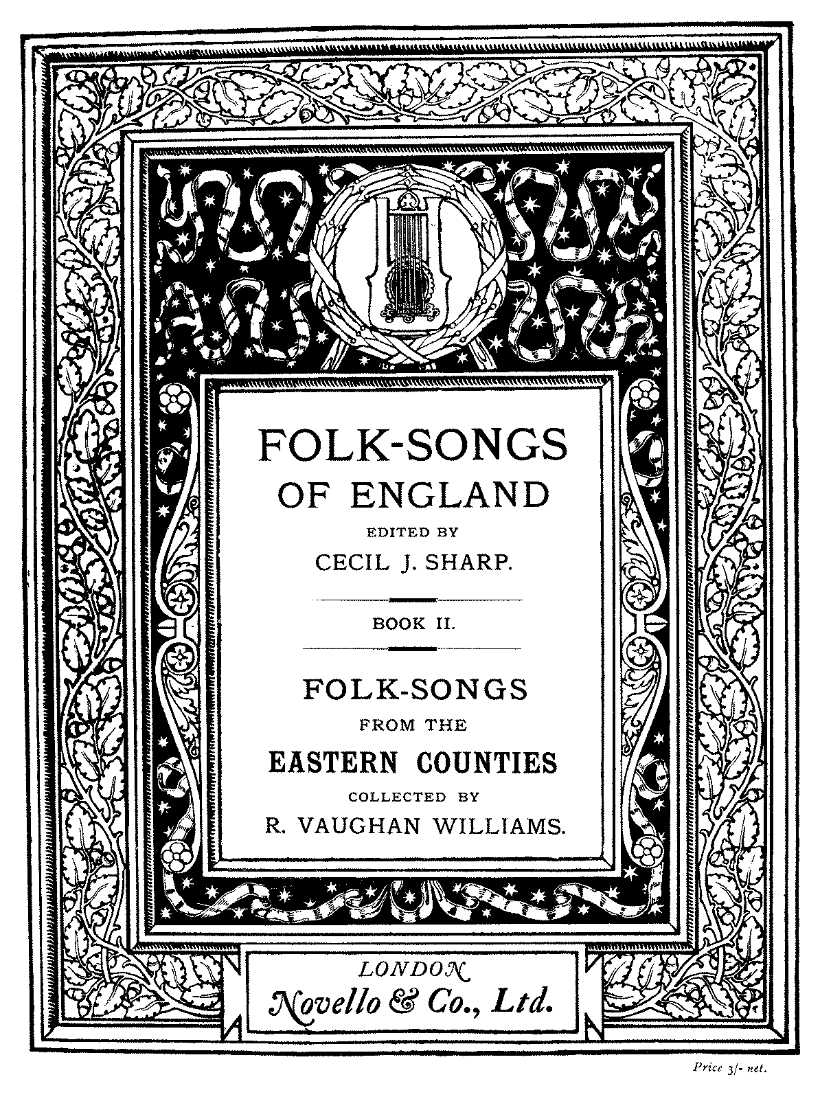 Folk-Songs of England (Sharp, Cecil) - IMSLP