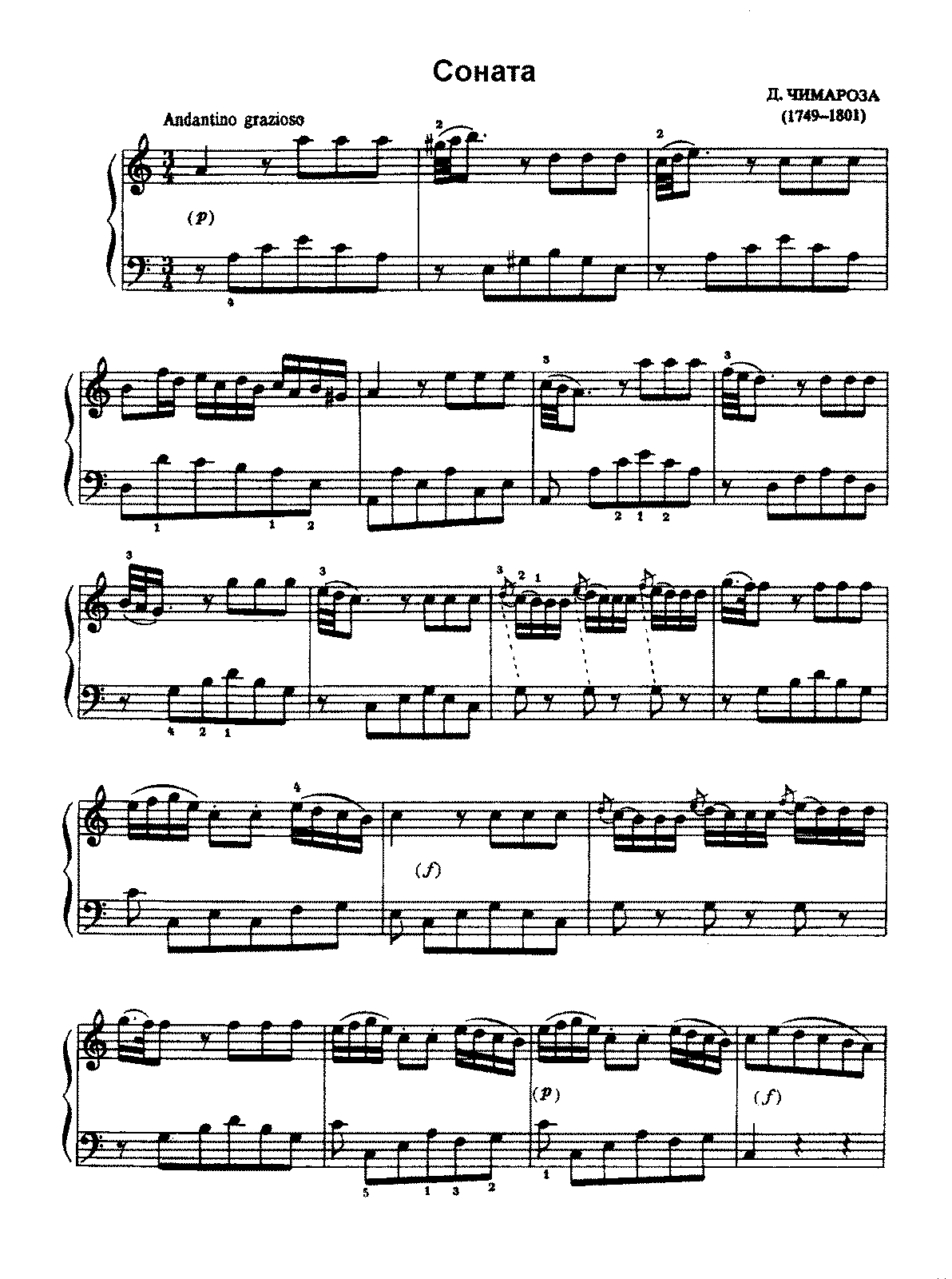Keyboard Sonatas (Cimarosa, Domenico) - IMSLP