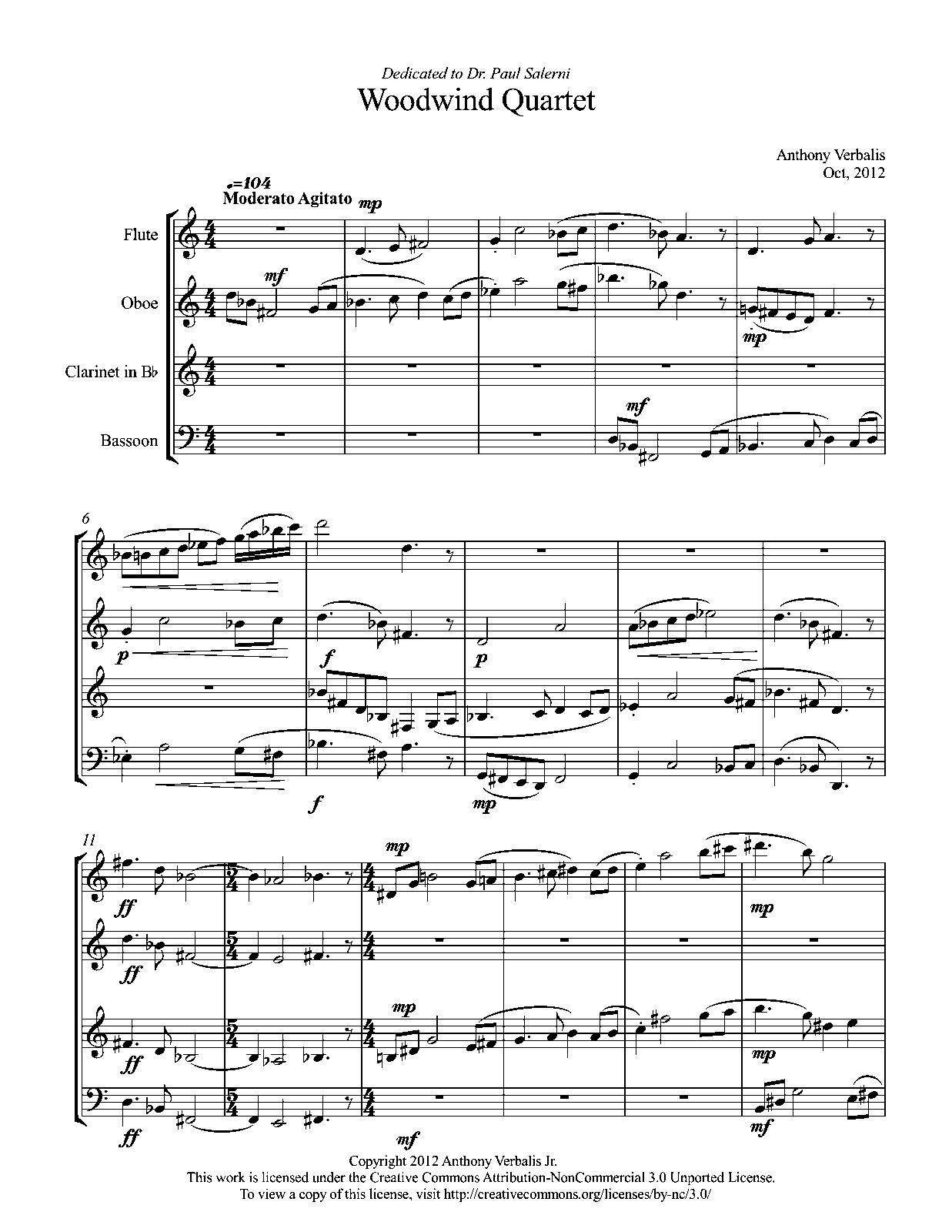 Wind Quartet (Verbalis, Anthony) IMSLP