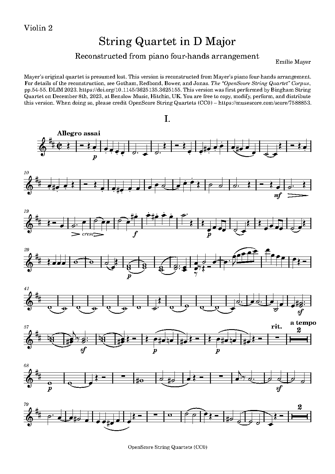 File:PMLP1188809-Emilie Mayer String Quartet in D major violin2 OpenScore.pdf