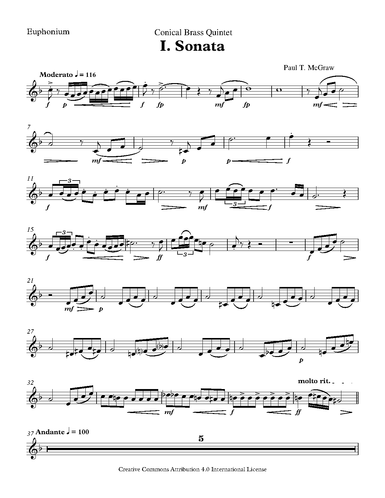 File:PMLP687280-Conical Brass Quintet Mvt. 1 Sonata - T.C. Euphonium.pdf