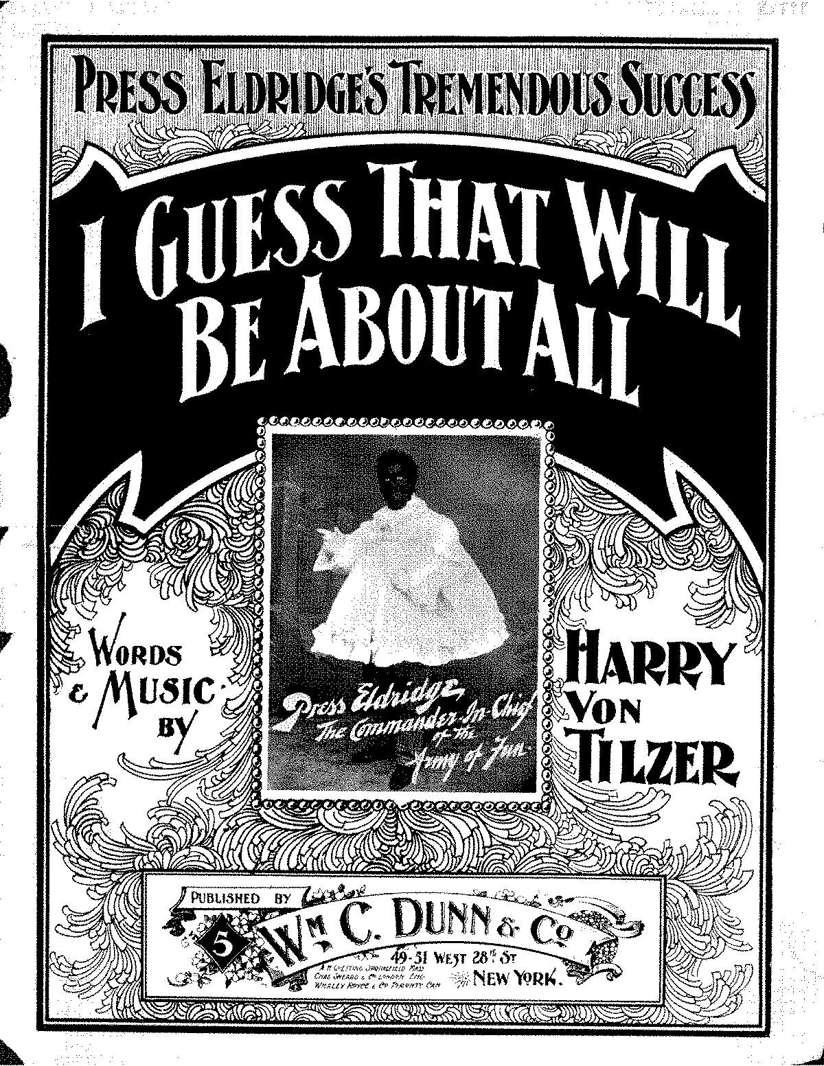 I Guess that Will Be About All (Von Tilzer, Harry) - IMSLP