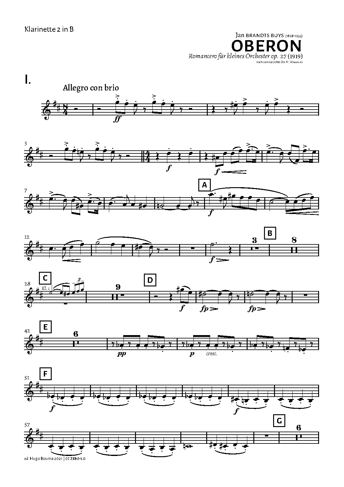 File:PMLP213685-Brandts Buys - Oberon - 06 - Klarinette 2 in B.pdf