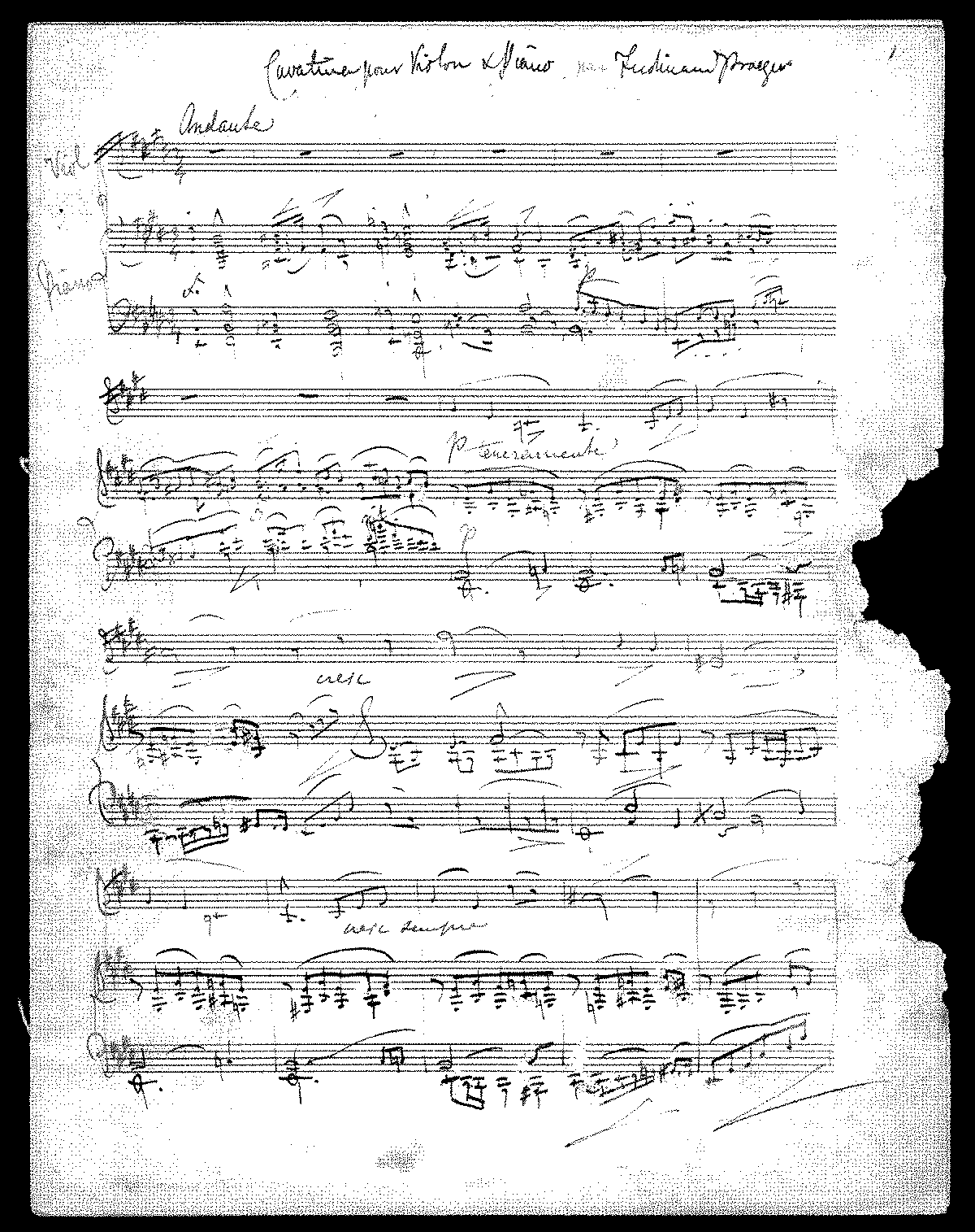 Cavatina in E major (Praeger, Ferdinand) - IMSLP: Free Sheet Music PDF ...