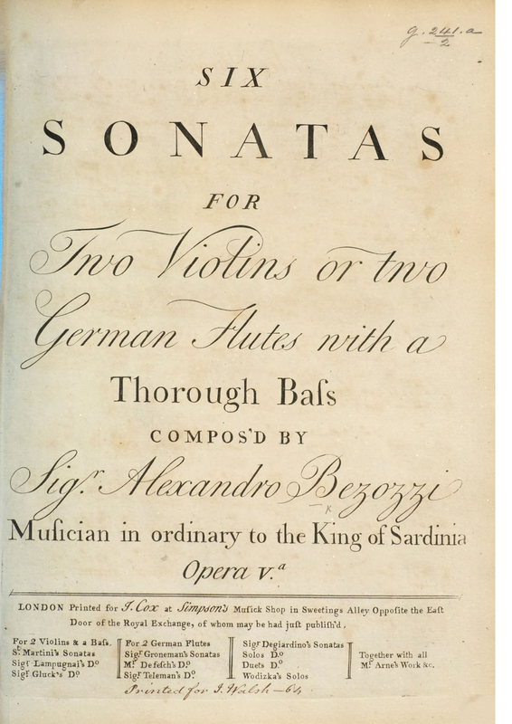 6 Trio Sonatas, Op.5 (Besozzi, Alessandro) - IMSLP