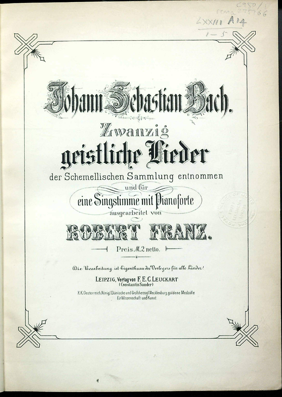 20 Geistliche Lieder