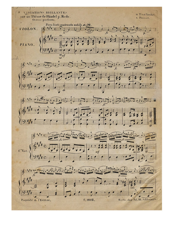 Variations brillantes, Op.posth