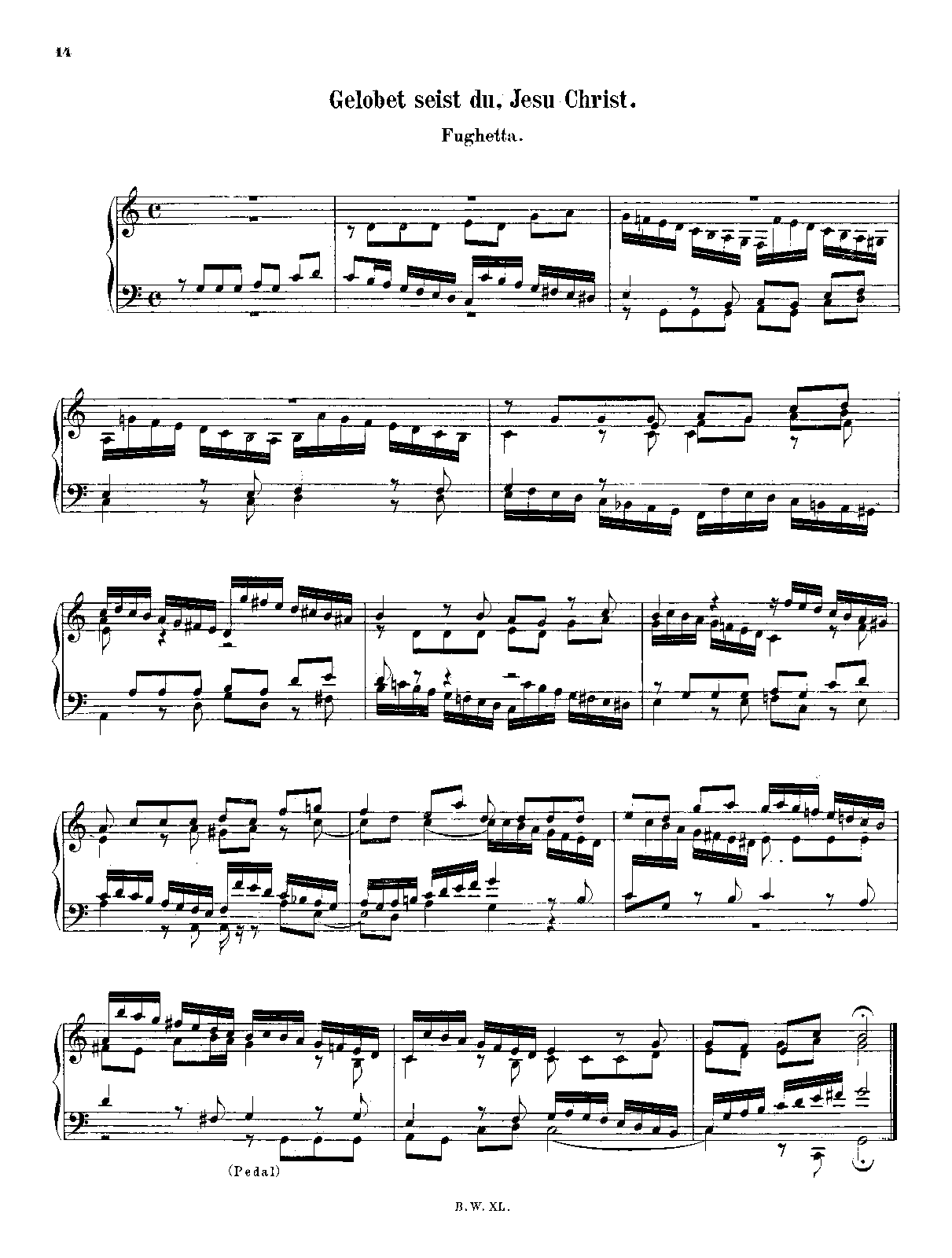 Gelobet seist du, Jesu Christ